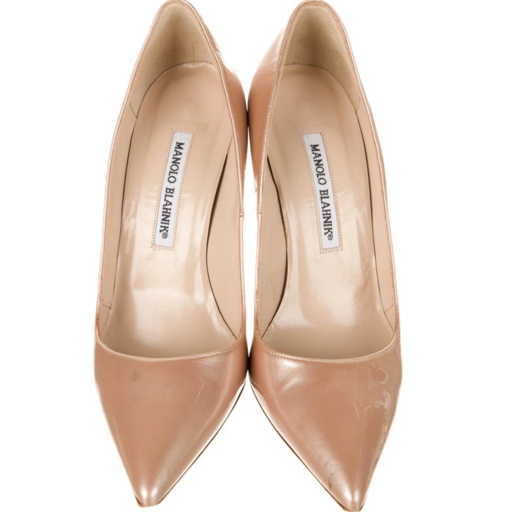 Manolo Blahnik Patent Leather Pumps